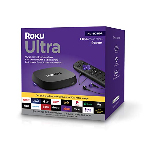 Roku Ultra 2020 | Streaming Media Player HD/4K/HDR/Dolby Vision 