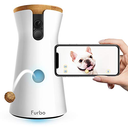 Dog Camera: Treat Tossing, Full HD Wifi Pet Camera and 2-Way Audio