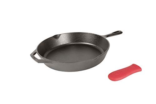Lodge Pre-Seasoned Cast Iron Skillet With Assist Handle, 10.25