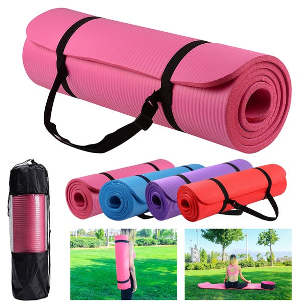 Yoga Mat with Carrying Strap 