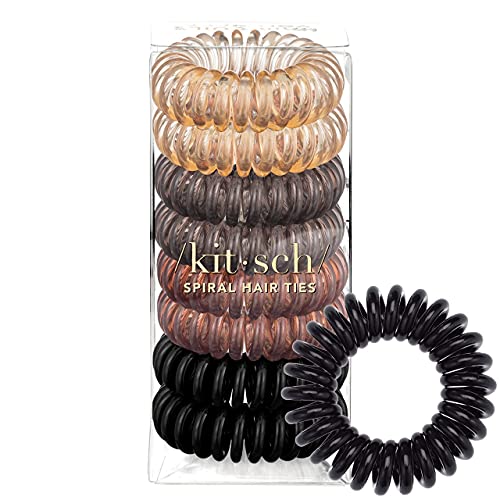 Kitsch Spiral Hair Ties for Women 
