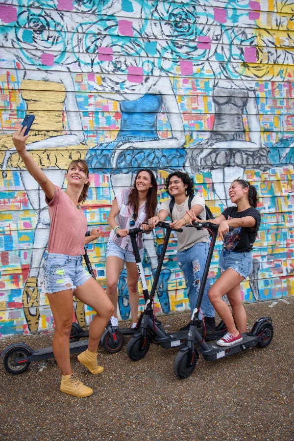 Scooter Midtown Mural & Food Truck Tour