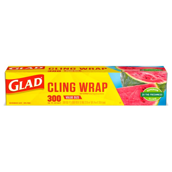 Glad ClingWrap Plastic Food Wrap