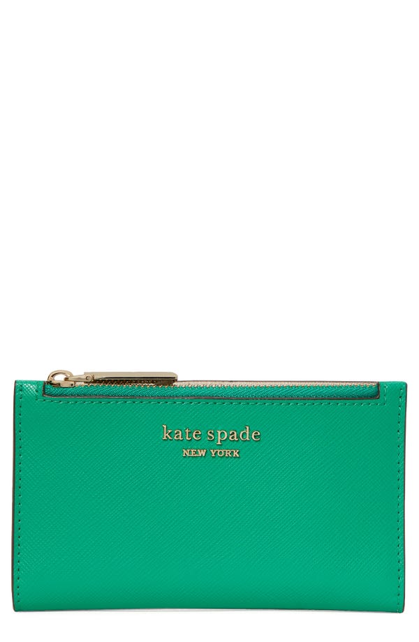 Kate Spade New York Small Spencer Slim Leather Bifold Wallet