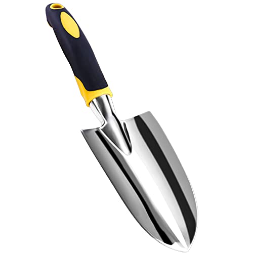 XPCARE Garden Tools Non-Slip Ergonomic Handle Aluminum Gardening Tools for Gardening (Trowel)