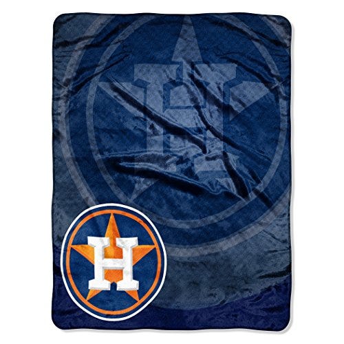 Cozy Astros Throw Blanket