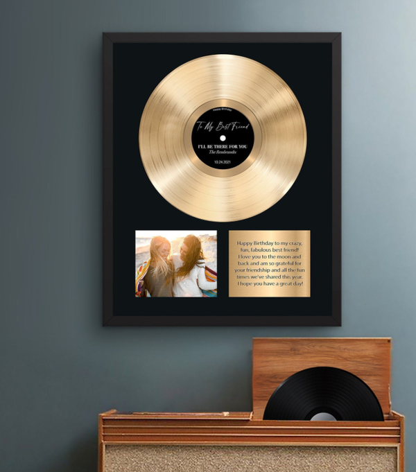 Vinyl Record Framed Print