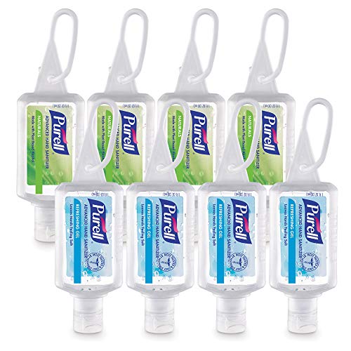Advanced Hand Sanitizer Bottle with Jelly Wrap Carrier 