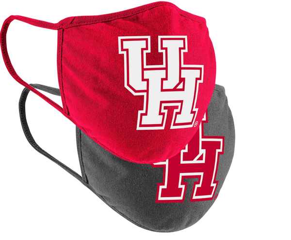 University of Houston Face Masks, 2-Pack