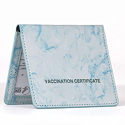 Leather Vaccine Card Protector 4" X 3"