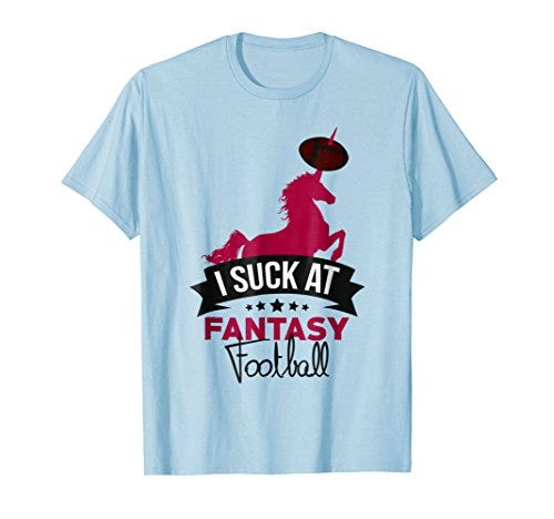 Fantasy Football Unicorn T-shirt 