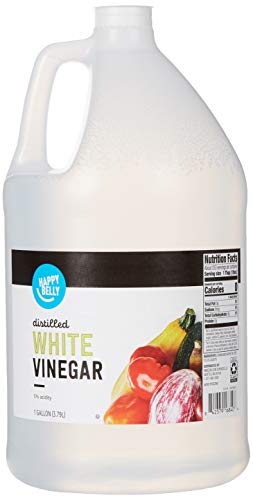 Amazon Brand - Happy Belly Distilled Vinegar, 128 Ounce