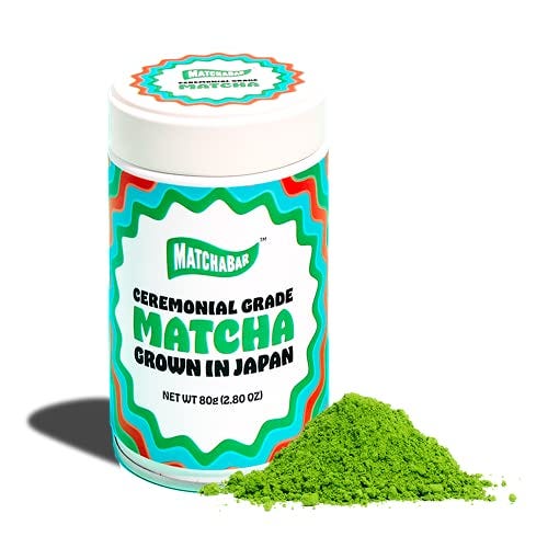 MATCHABAR Ceremonial Grade Matcha Green Tea Powder