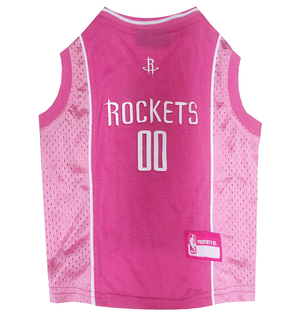 Houston Rockets Pink Jersey