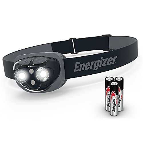 Energizer LED Water Resistant headlamps for Running, Camping, Outdoor and Storm (Batteries Included)