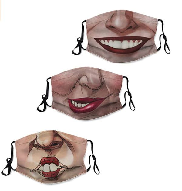 3-piece Hocus Pocus Sanderson Sisters Face Masks