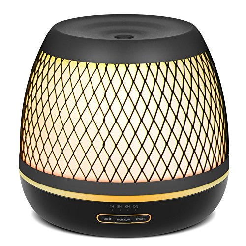 InnoGear 500ml Aromatherapy Essential Oil Diffuser with Iron Cover