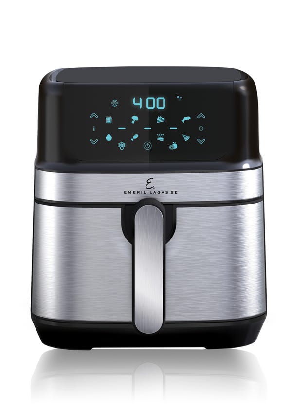  Emeril. 5.3 Qt Digital Smart Fryer Black A-FT44731BK :  Everything Else