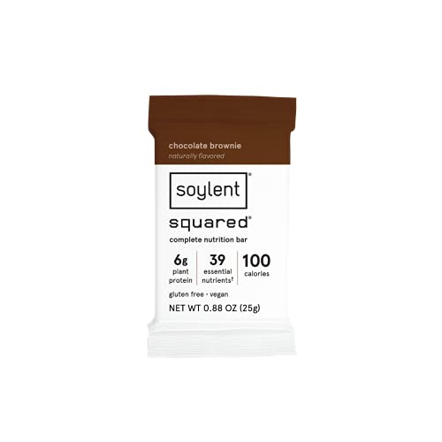 Soylent Squared , Chocolate Brownie, 24 Pack