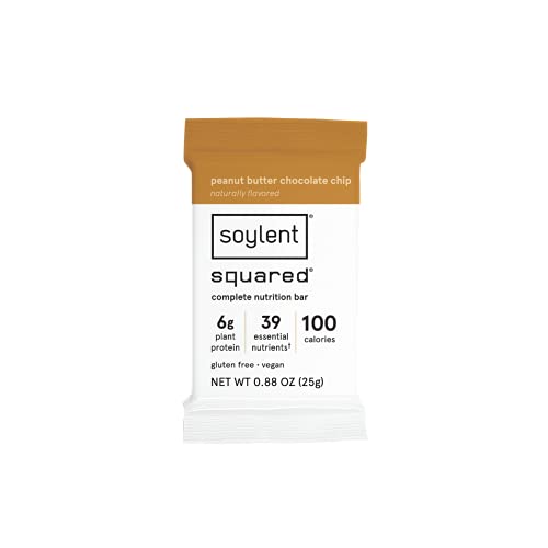Soylent Squared, Peanut Butter Chocolate Chip, 24 Pack