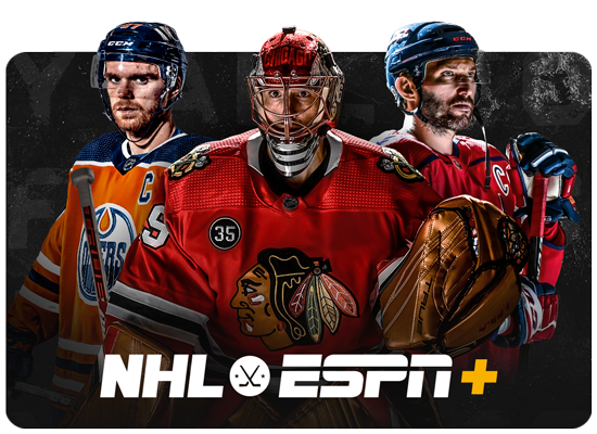 Stream 1,000+ NHL Games on ESPN+
