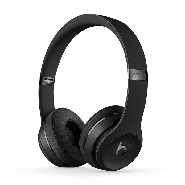 Beats Solo3 Wireless On-Ear Headphones with Apple W1 Headphone Chip, Black