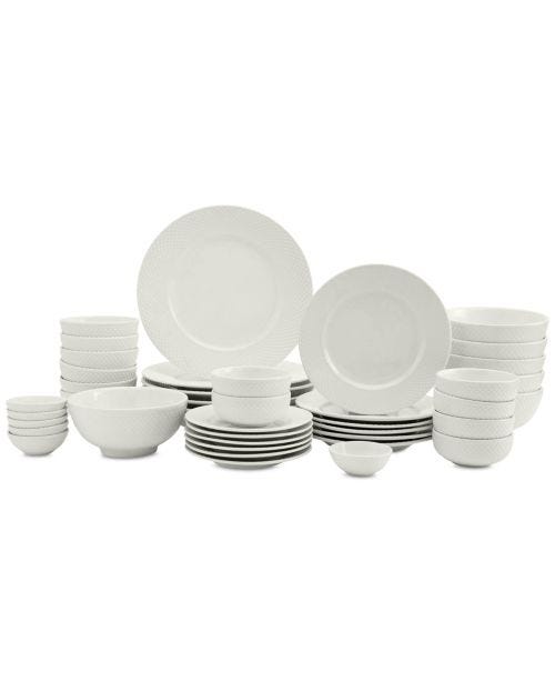 Macy s 42 piece dinnerware sets are ridiculously discounted