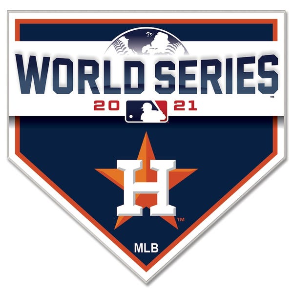 Houston Astros 2021 World Series Bound Team Collector's Pin