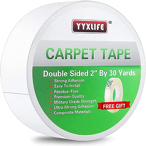 YYXLIFE Rug Tape Double Sided Carpet Tape 