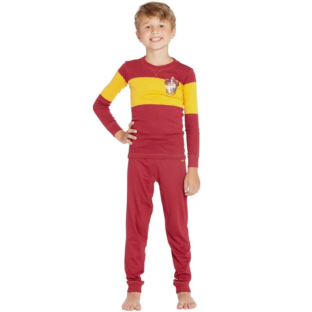Toddler Boys' Harry Potter Snug Fit SS 4 Pc Pajamas set Ron Hermione 