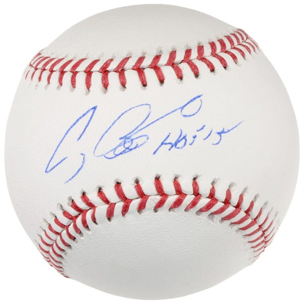 Craig Biggio Houston Astros Authentic Autographed Baseball with "HOF 2015" Inscription