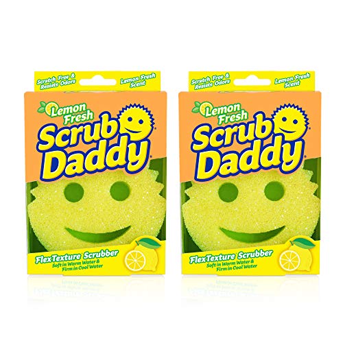 Scrub Daddy Sponge - Lemon Fresh Scent (Pack of 2)