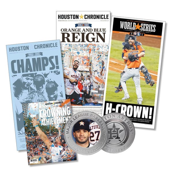 Houston Astros 2017 History Made Package