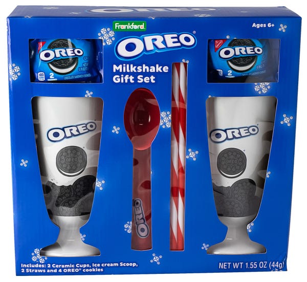 DIY Milkshake Kits : Oreo Milkshake Gift Set