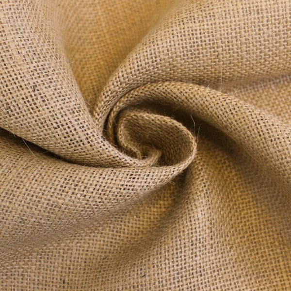 60 inch x 1 Yard Natural Brown Burlap Fabric Roll