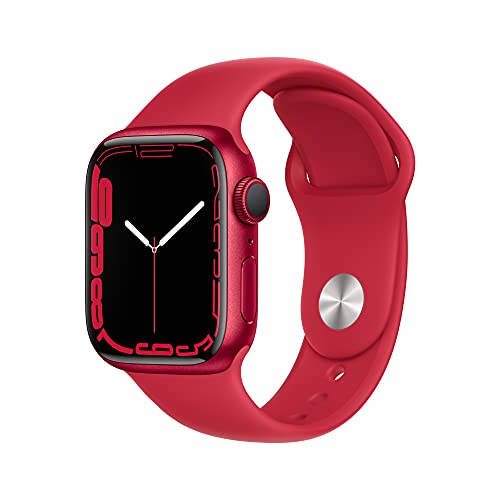 Apple Watch Series 7 GPS, 41mm (Product), Red Aluminum Case