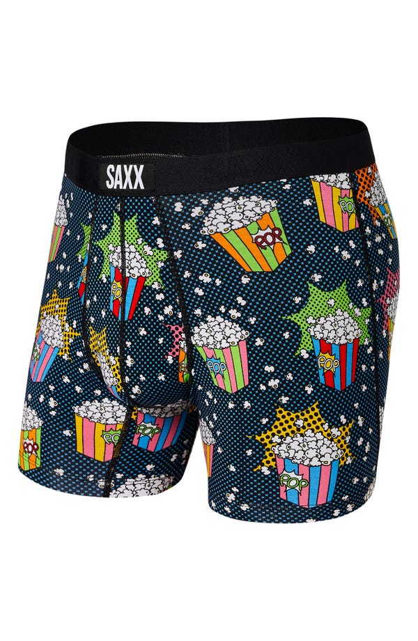 SAXX Vibe Retro Popcorn Print Boxer Brief