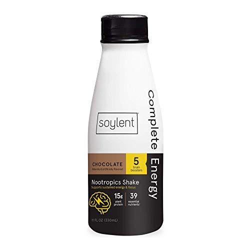 Soylent Complete Energy Chocolate, 11 Oz, 12 Pack