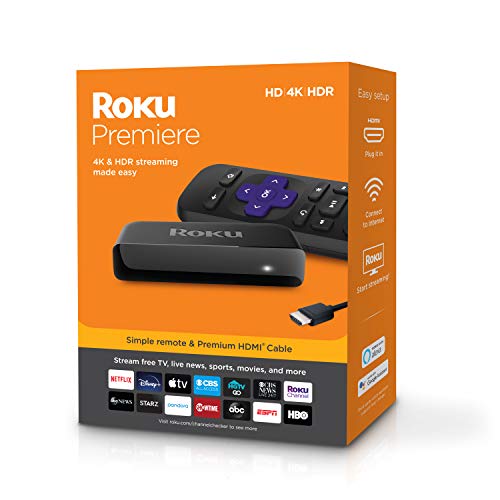 Roku Premiere | HD/4K/HDR Streaming Media Player