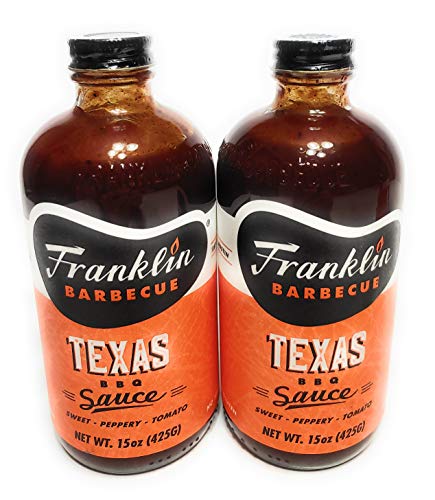 Franklin Barbecue Sauce, Texas Style 12.5 Oz (Pack of 2)