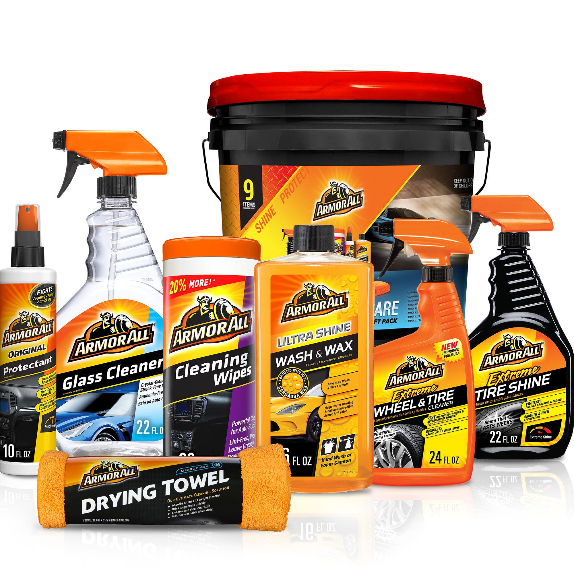 This Armor All 9-piece car care kit is just $19.88 at Walmart