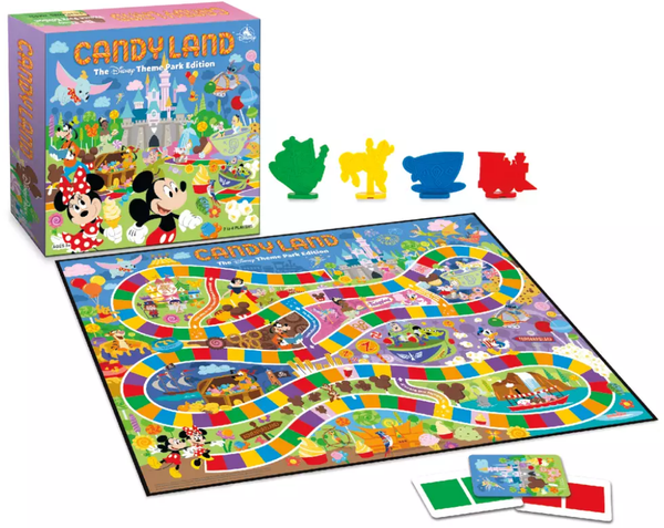 Candyland The Disney Theme Park Edition Game