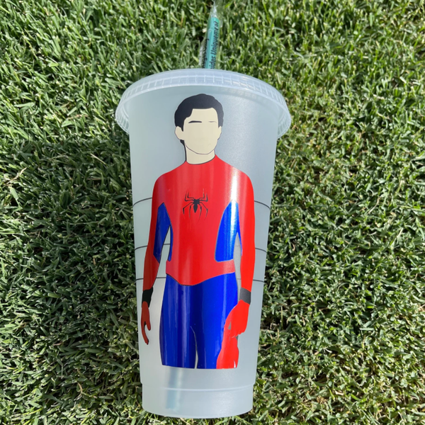 Tom Holland Spider-Man Starbucks Cup