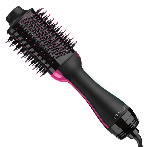 Revlon one step hair dryer and hot air brush, black hair dryer