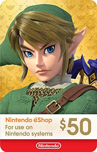 $50 Nintendo eShop Gift Card for $44.99!