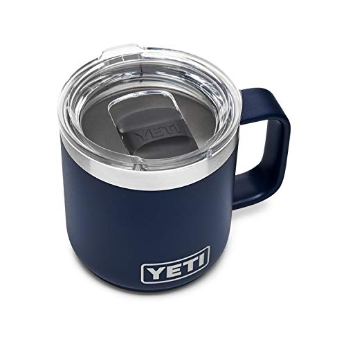 YETI Rambler 10 oz Stackable Mug, Vacuum Insulated, Stainless Steel with MagSlider Lid