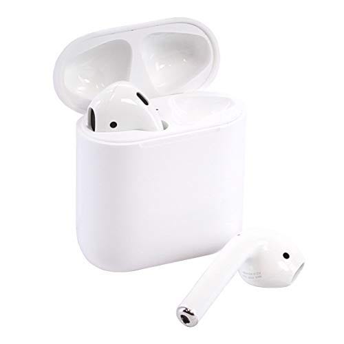 (Renewed) Apple AirPods 2 with Charging Case - White