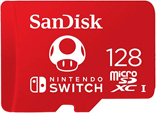 SanDisk 128GB microSDXC Card, Licensed for Nintendo Switch