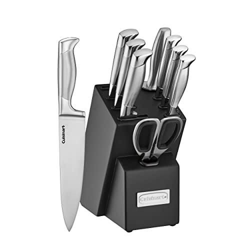 Cuisinart 10PC German Stainless Steel Hollow Handle Block Set