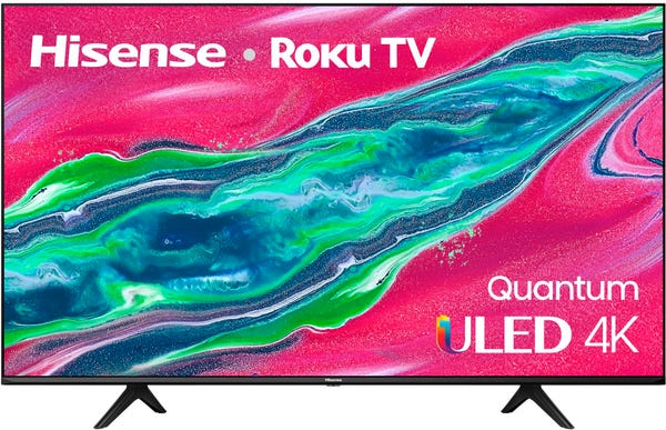 65" Class U6G Series Quantum ULED 4K UHD Smart Roku TV